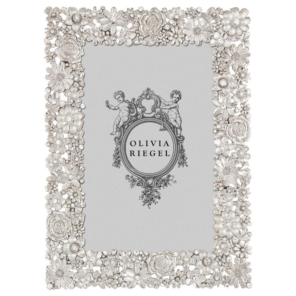 Olivia Riegel Silver Everleigh 4" x 6" Frame Picture Frames Olivia Riegel