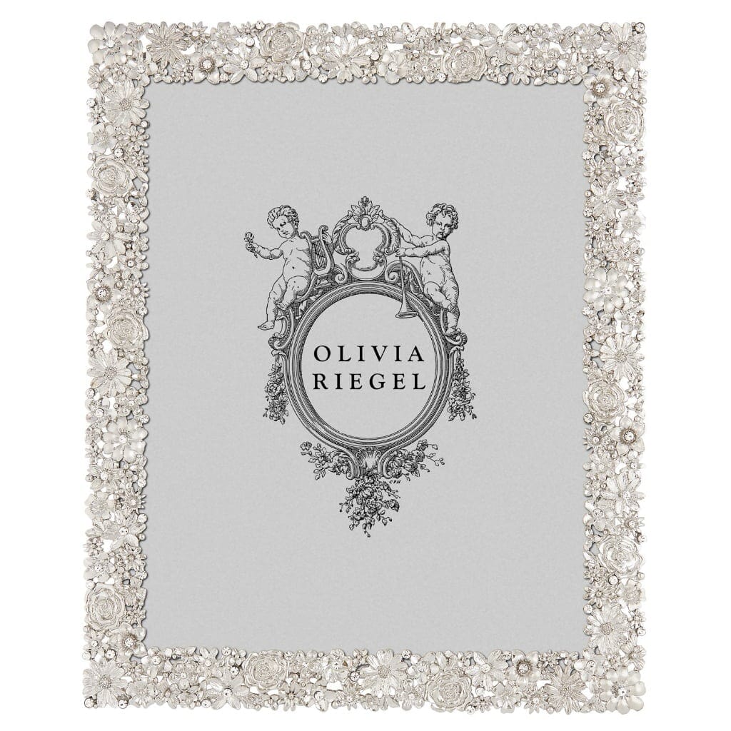 Olivia Riegel Silver Everleigh 8" x 10" Frame Picture Frames Olivia Riegel