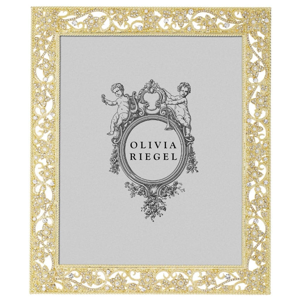 Olivia Riegel Gold Flora 8" x 10" Frame Picture Frames Olivia Riegel