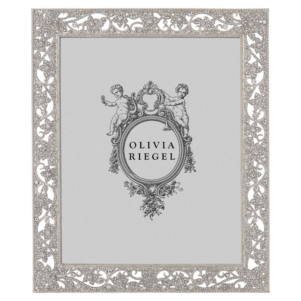 Olivia Riegel Silver Flora 8" x 10" Frame Picture Frames Olivia Riegel