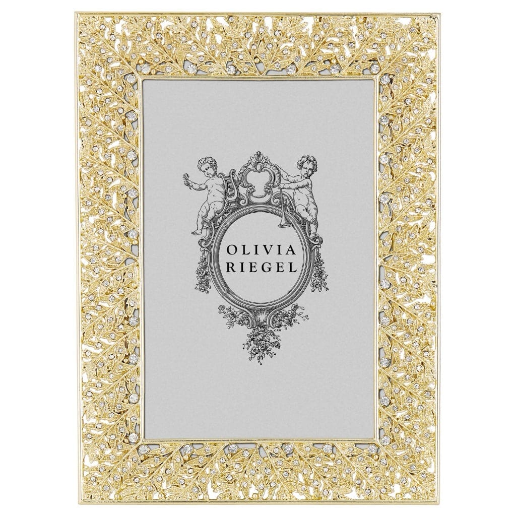 Olivia Riegel Gold Florence 4" x 6" Frame Picture Frames Olivia Riegel