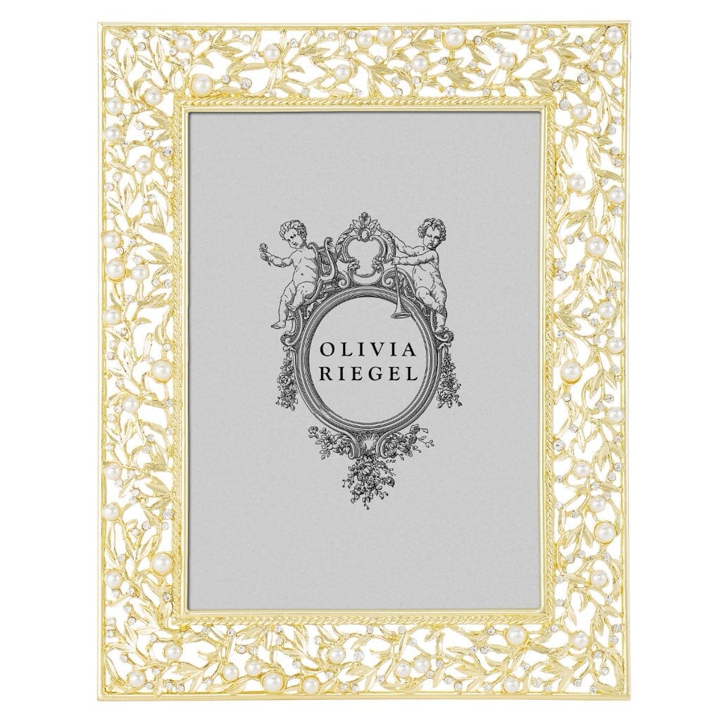 Olivia Riegel Gold Eleanor 5" x 7" Frame Picture Frames Olivia Riegel
