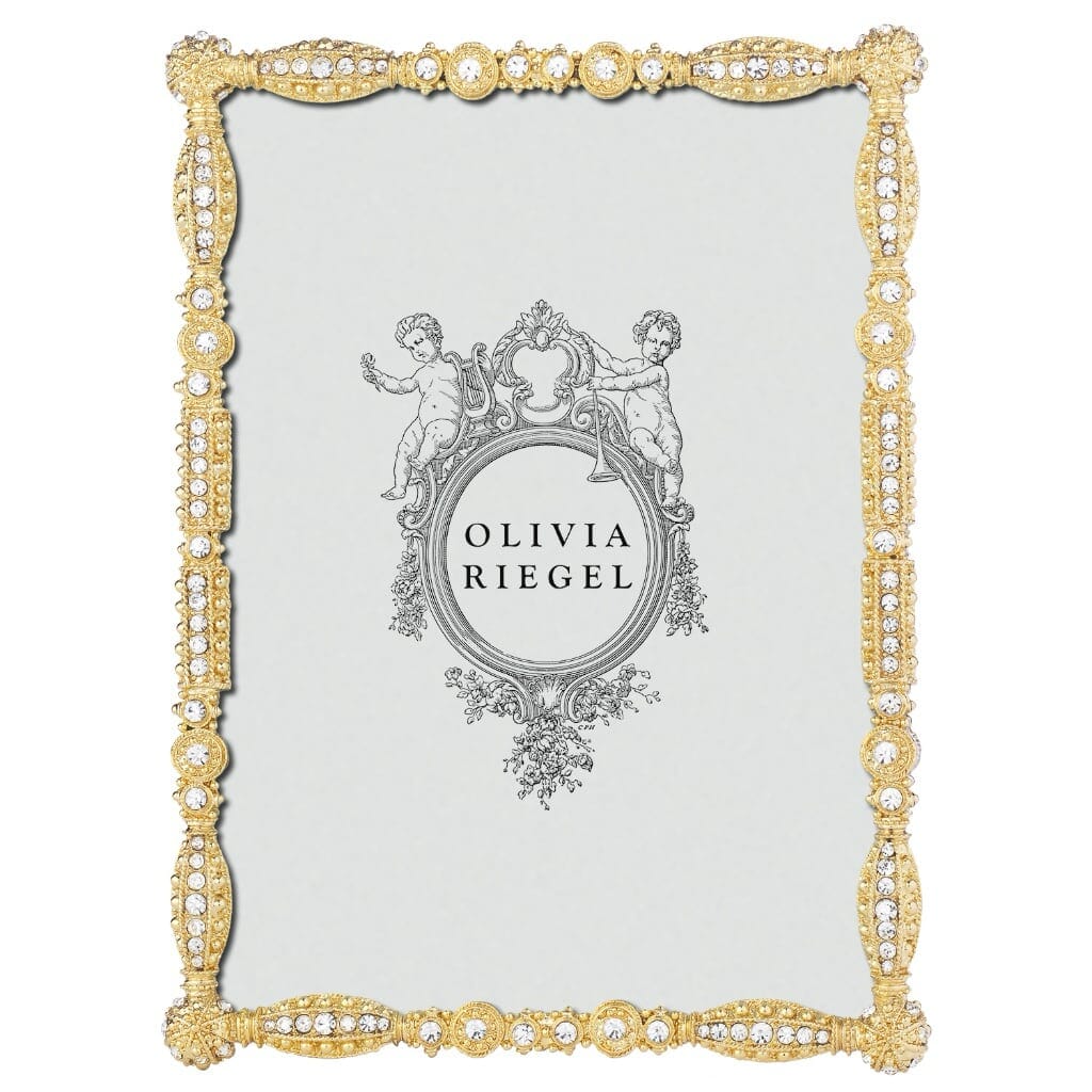 Olivia Riegel Gold Asbury 5" x 7" Frame Picture Frames Olivia Riegel
