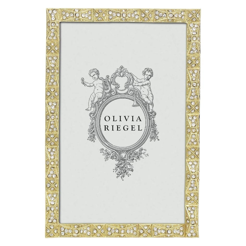 Olivia Riegel Gold Remy 4" x 6" Frame Picture Frames Olivia Riegel