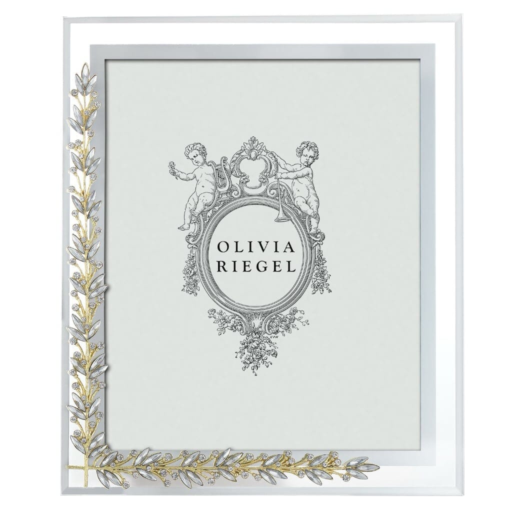 Olivia Riegel Gold & Silver Laurel 8" x 10" Frame Picture Frames Olivia Riegel