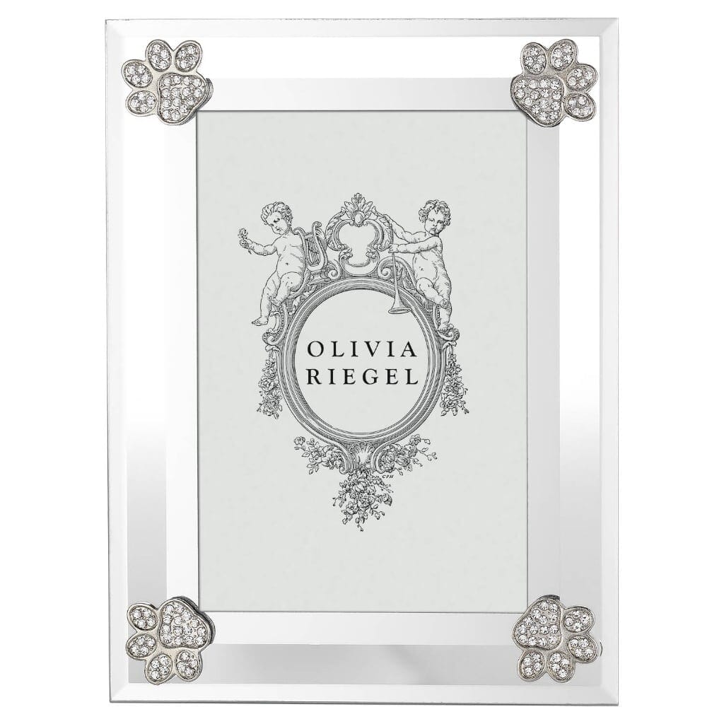 Olivia Riegel Paw Print 4" x 6" Frame Picture Frames Olivia Riegel
