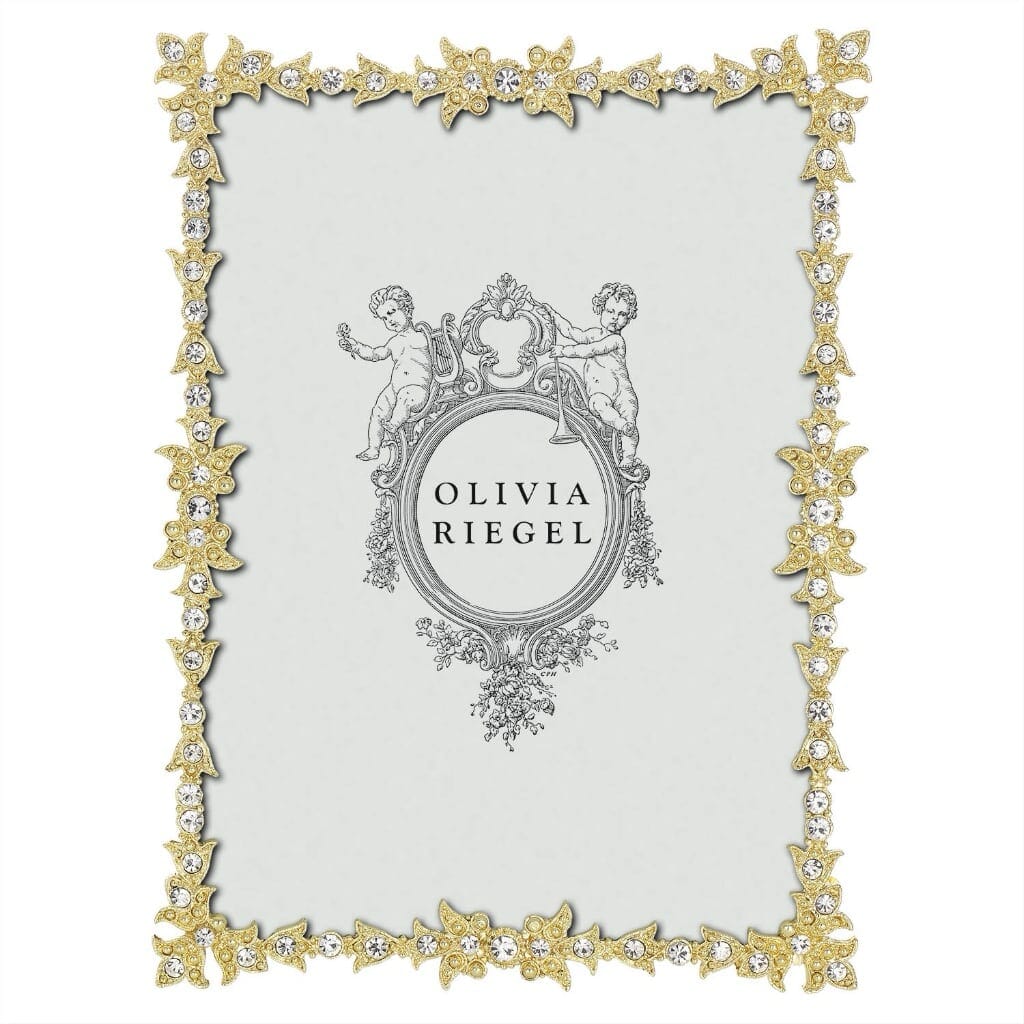 Olivia Riegel Gold Luxembourg 5" x 7" Frame Picture Frames Olivia Riegel