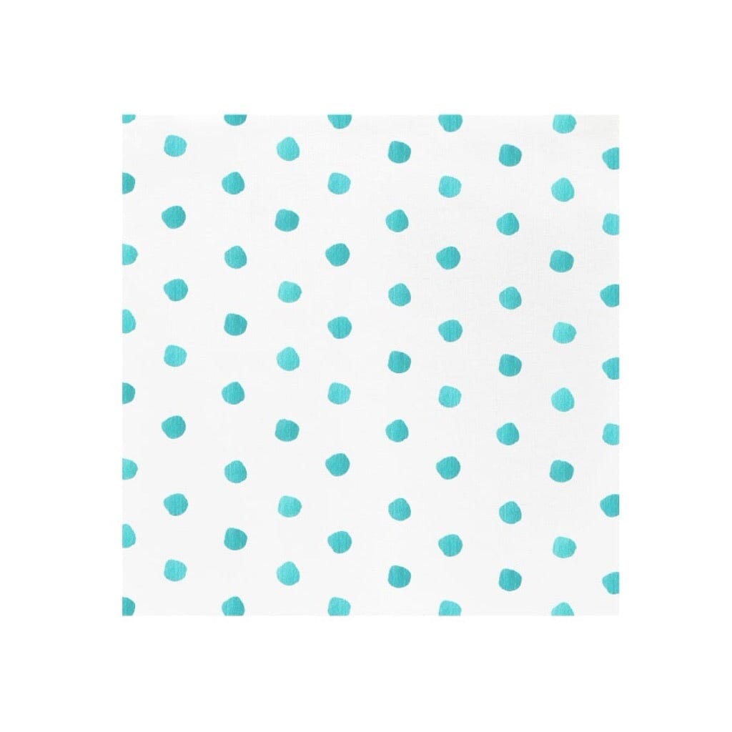 Vietri Papersoft Napkins Dot Aqua Dinner Napkins Napkins Vietri