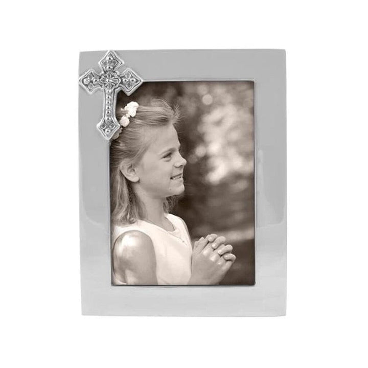 Mariposa Cross 5" x 7" Frame Picture Frames Mariposa
