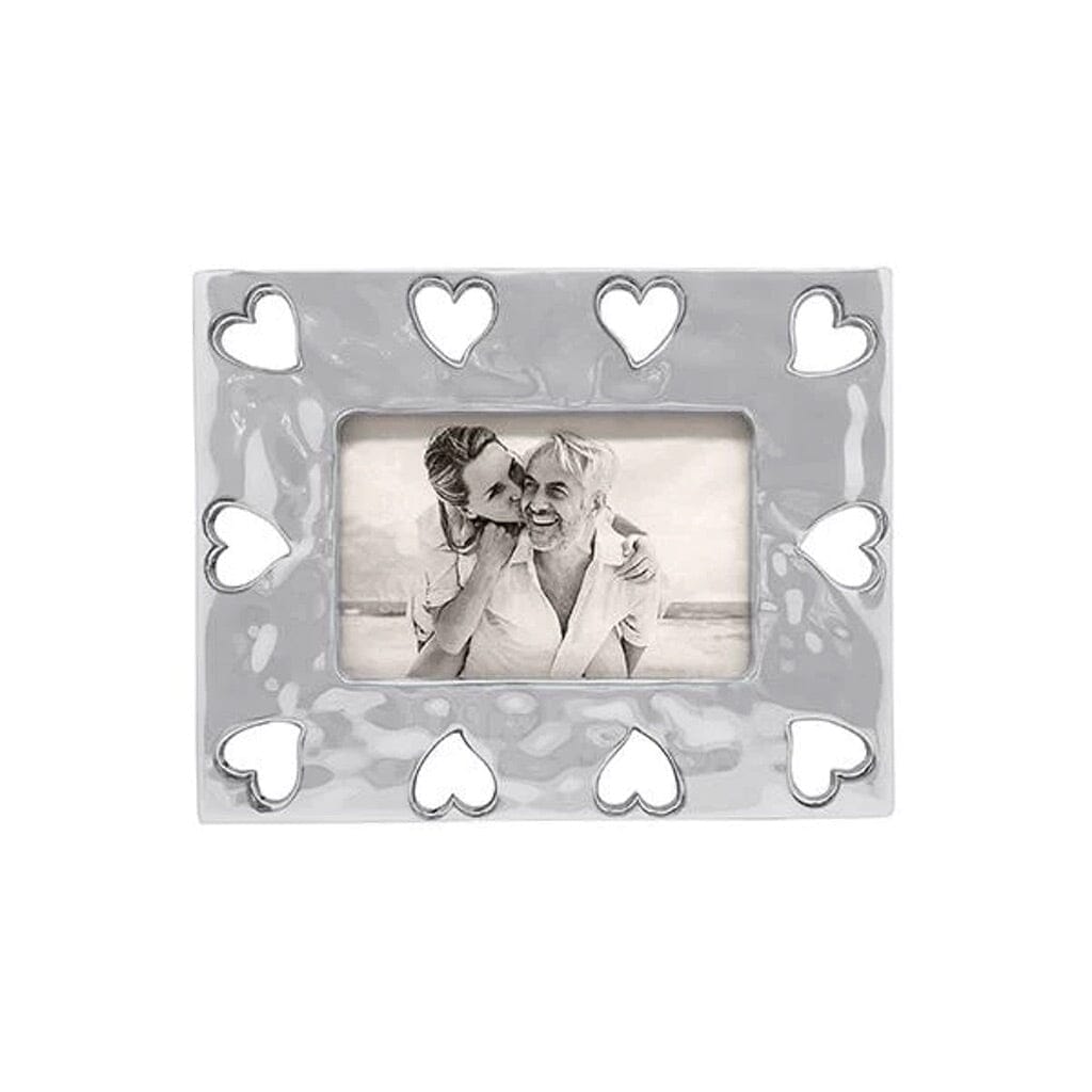 Mariposa Open Heart Border 4" x 6" Frame Picture Frames Mariposa