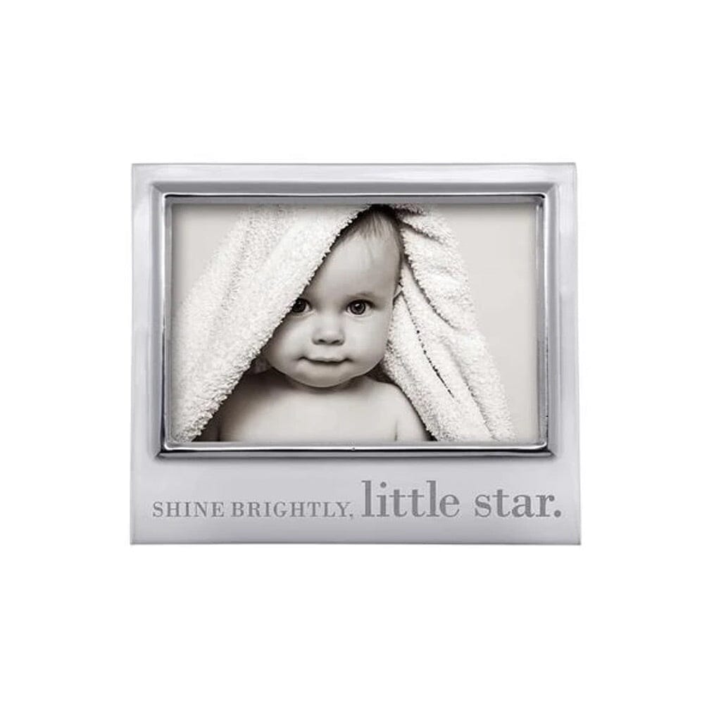 Mariposa SHINE BRIGHTLY LITTLE STAR Signature 4" x 6" Frame Picture Frames Mariposa