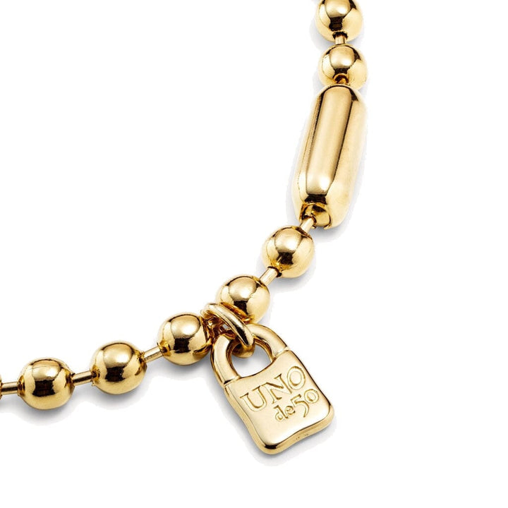 UNOde50 Snowflake Necklace Gold Necklaces UNOde50