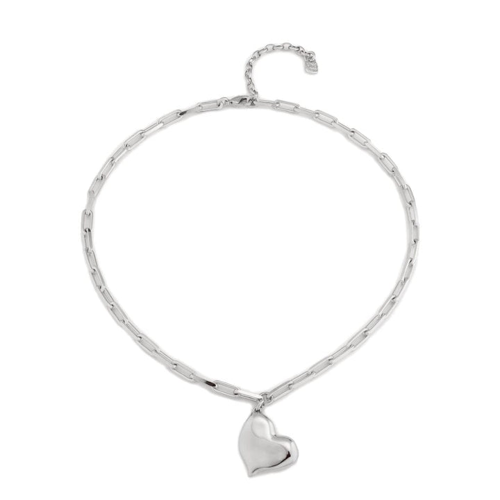 UNOde50 Heart Beat Necklace Silver Necklaces UNOde50