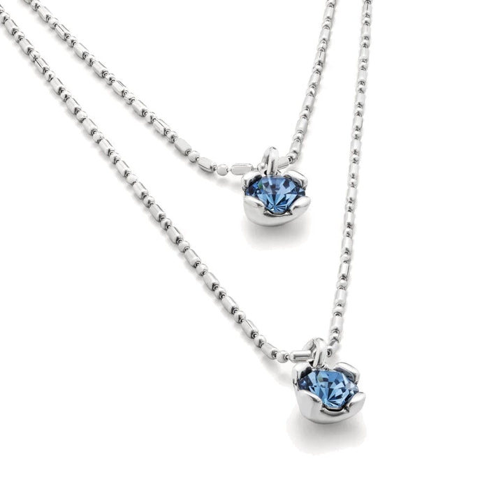 UNOde50 Aura Blue Necklace Silver Necklaces UNOde50