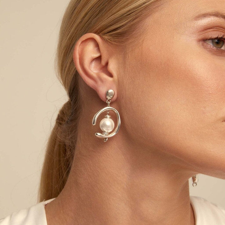 UNOde50 Inorbit Earrings Silver Earrings UNOde50