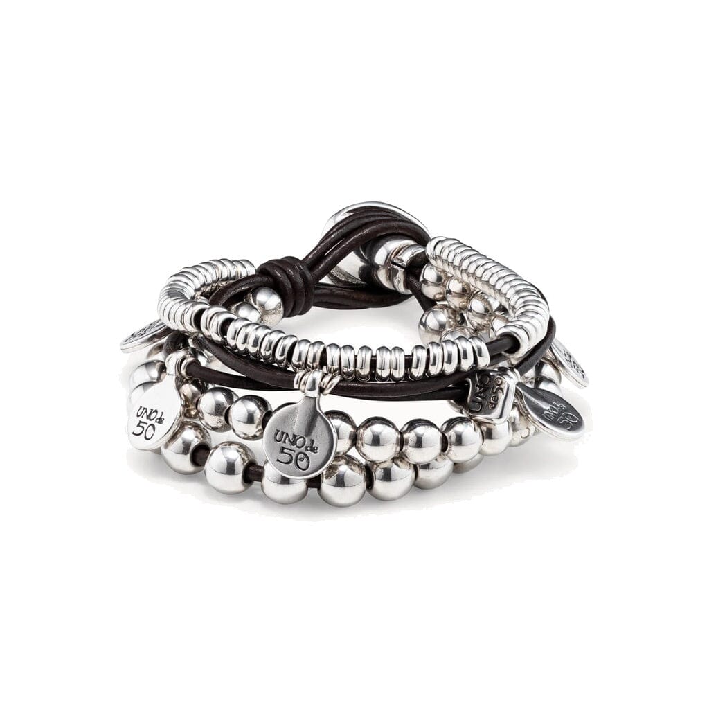 UNOde50 What a Mess! Bracelet Silver Bracelets UNOde50 M (6.1” - 6.5”)