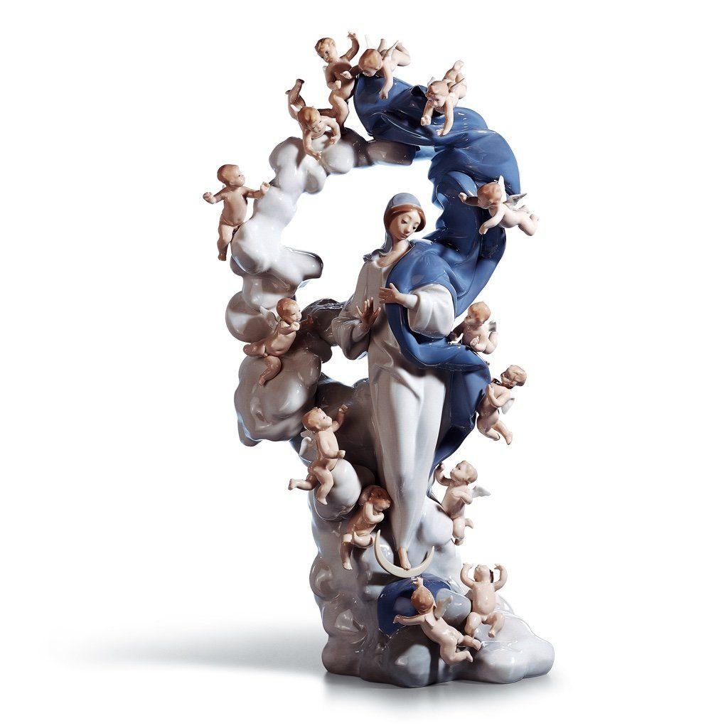 Lladro Porcelain Immaculate Virgin Figurine LE 2000 Figurines Lladro