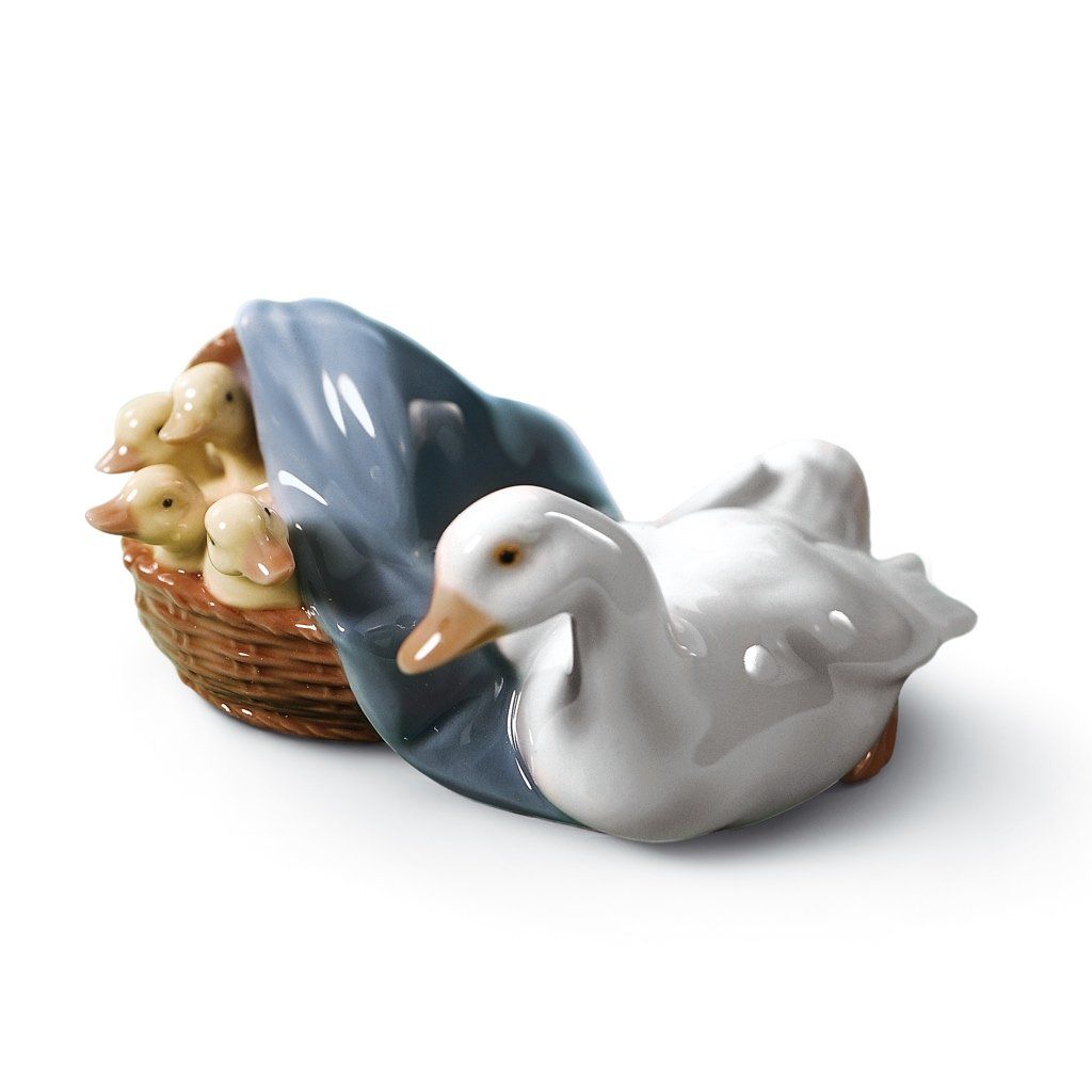 Lladro Porcelain Ducklings Figurine Figurines Lladro