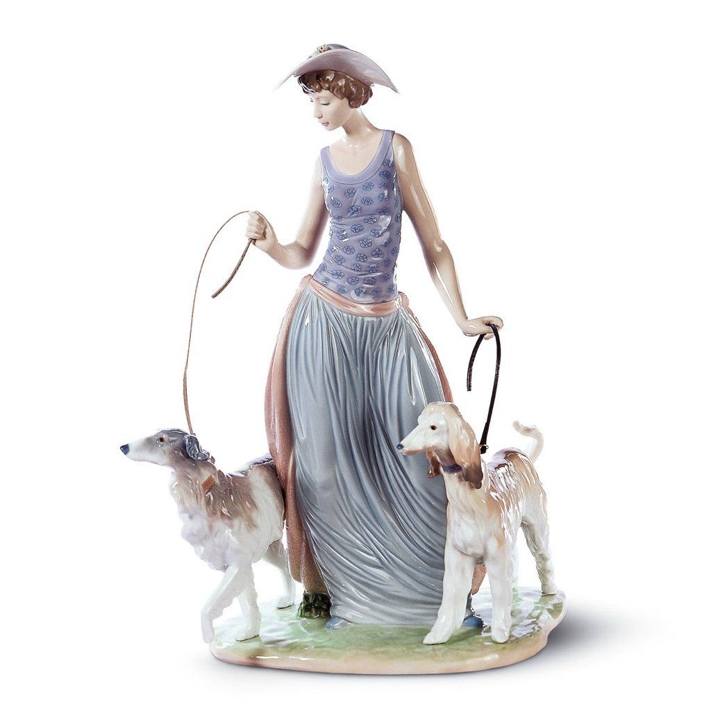 Lladro Porcelain Elegant Promenade Figurine Figurines Lladro
