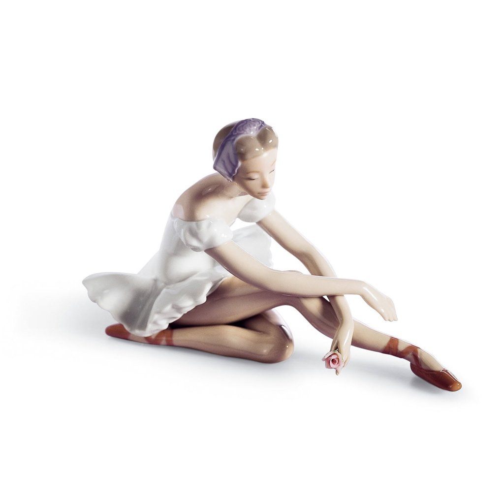 Lladro Porcelain Rose Ballet Figurine Figurines Lladro