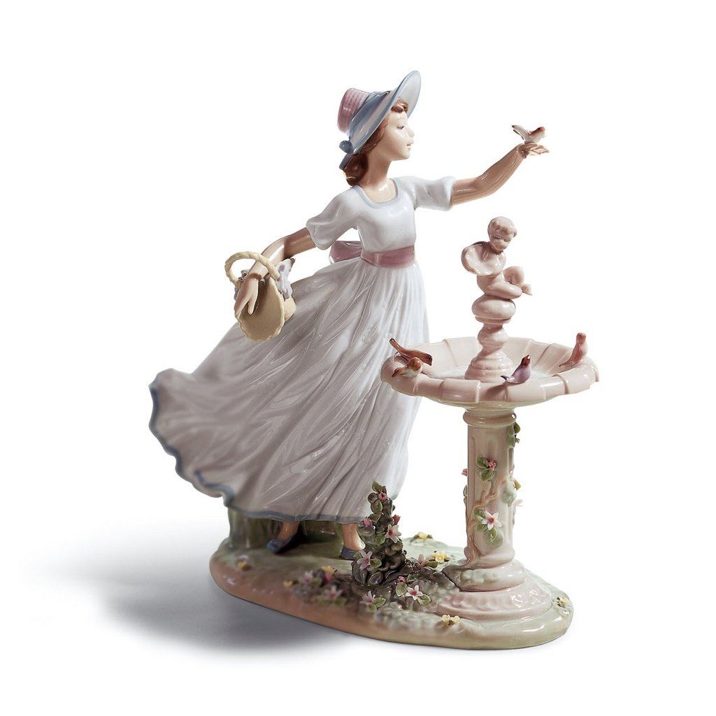 Lladro Porcelain Spring Joy Figurine Figurines Lladro