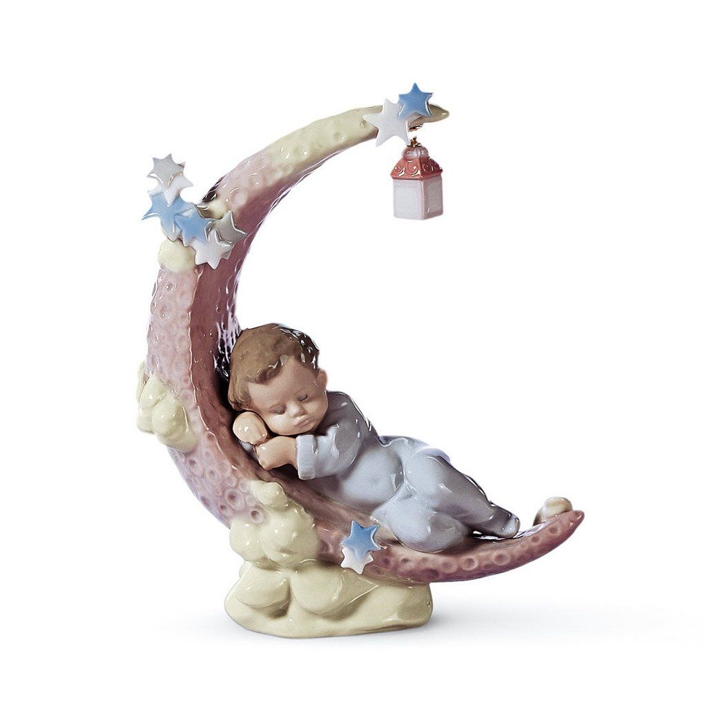 Lladro Porcelain Heavenly Slumber Figurine Figurines Lladro