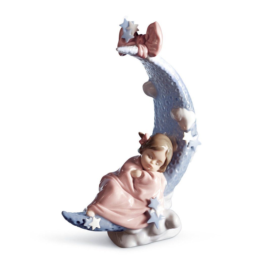 Lladro Porcelain Heaven's Lullaby Figurine Figurines Lladro