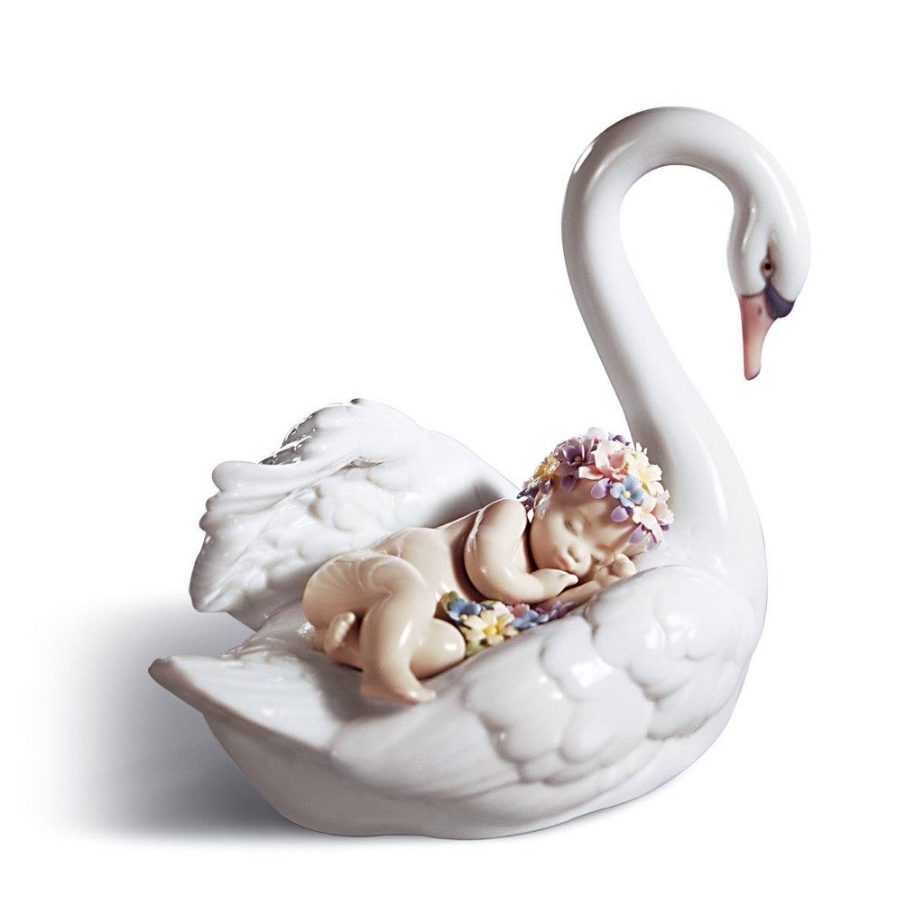 Lladro Porcelain Drifting Through Dreamland Figurine Figurines Lladro