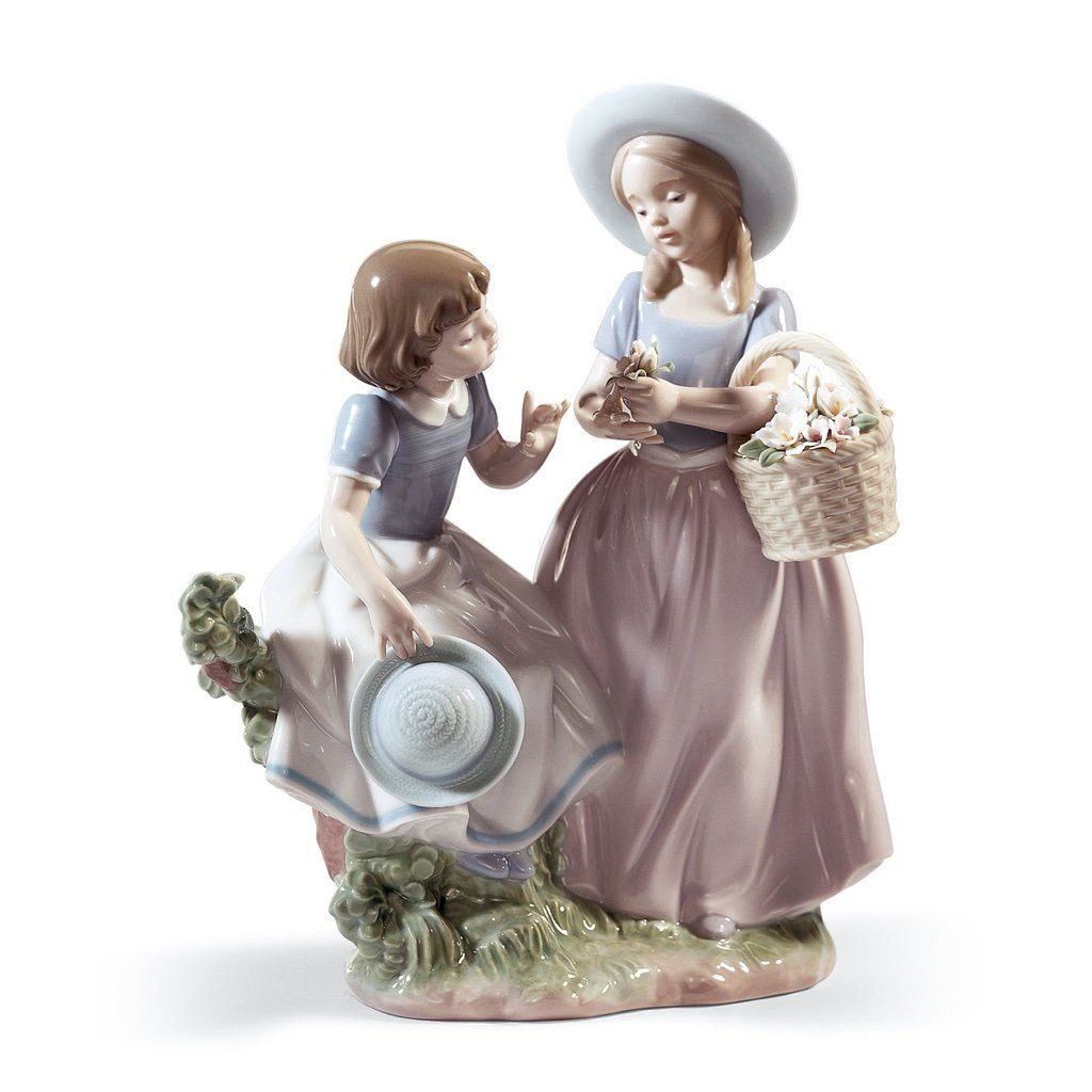 Lladro Porcelain Girlfriends Figurine Figurines Lladro