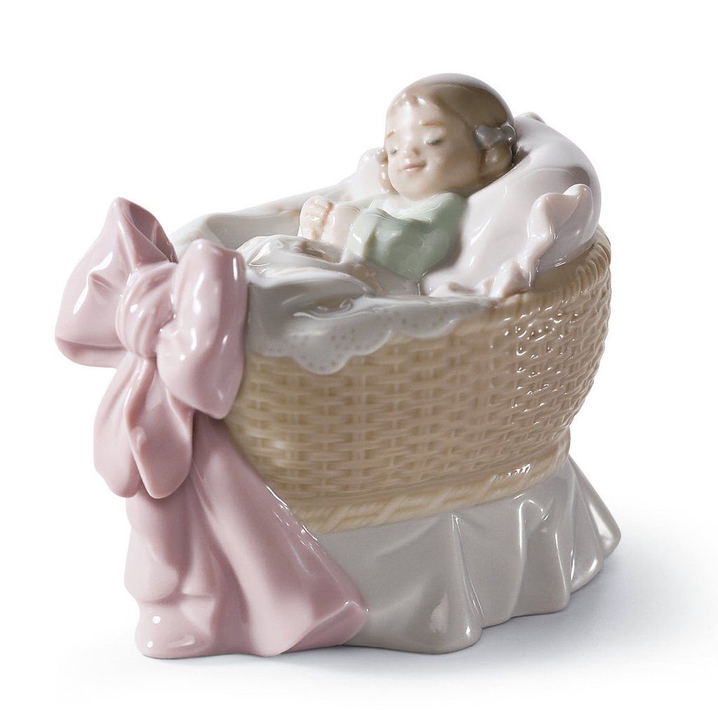 Lladro Porcelain A New Treasure Figurine Girl Figurines Lladro