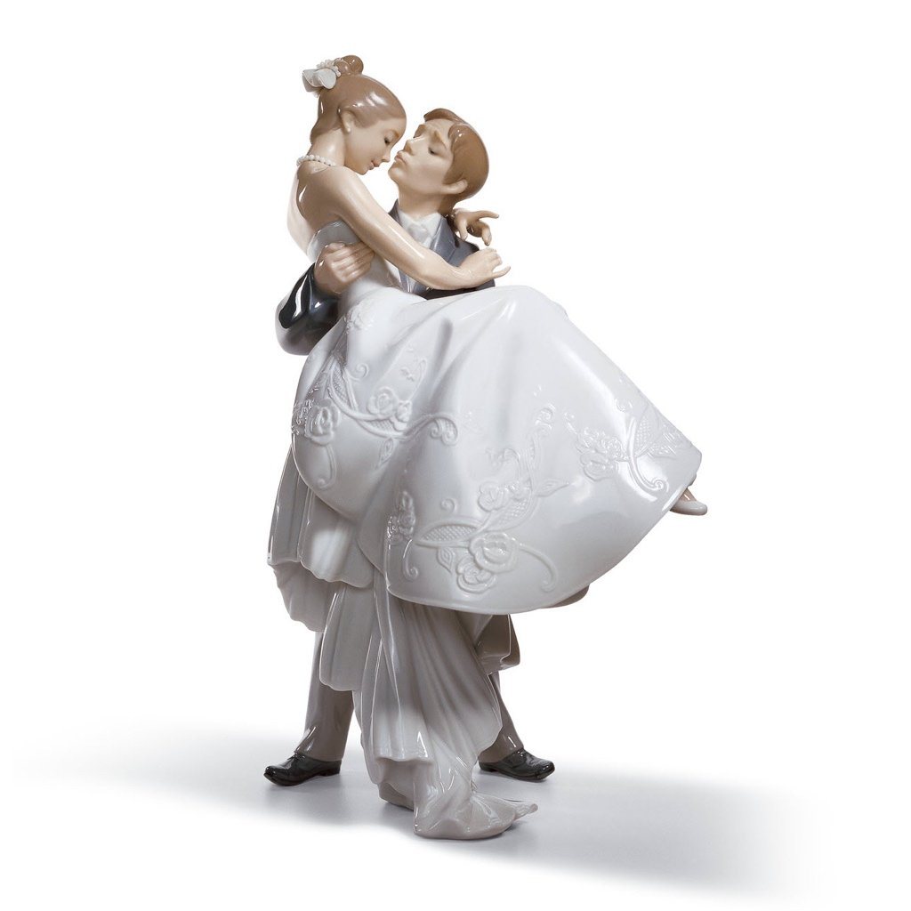 Lladro Porcelain The Happiest Day Figurine Figurines Lladro