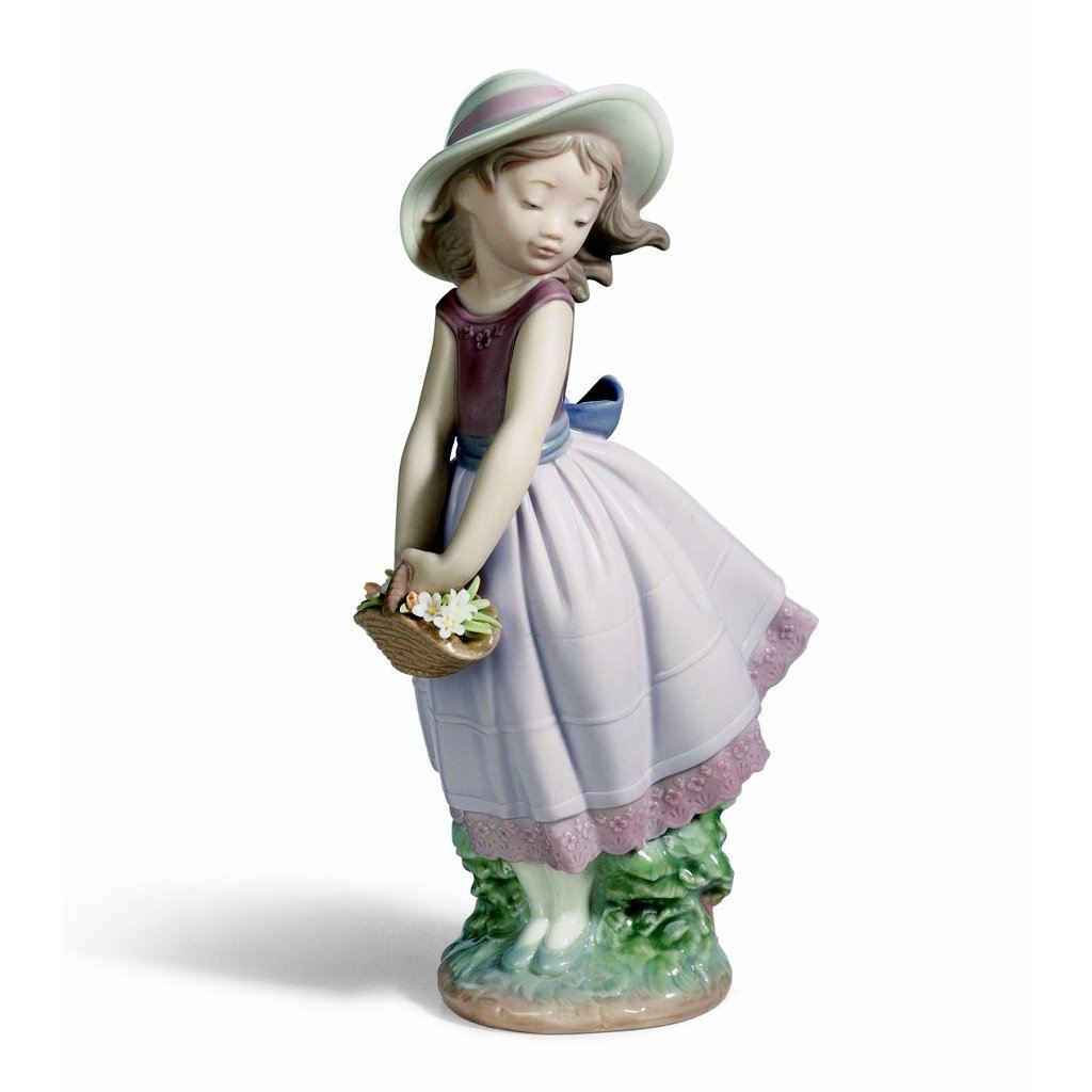 Lladro Porcelain Pretty Innocence Figurine Figurines Lladro