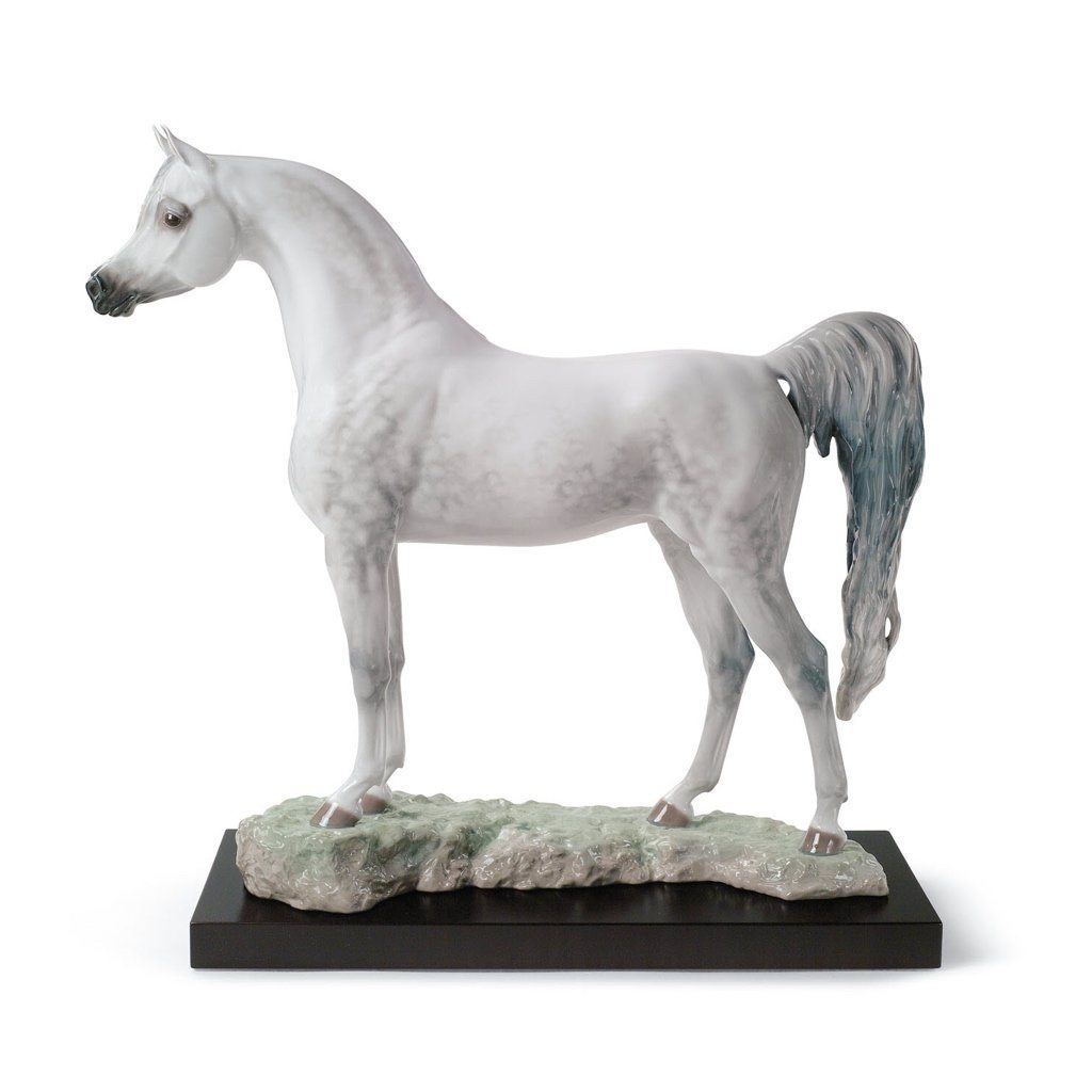 Lladro Porcelain Arabian Pure Breed Figurine LE 2000 Figurines Lladro