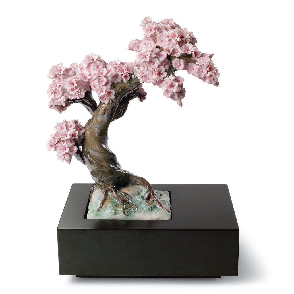 bonsai tree figurines Lladro Blossoming Tree Figurine