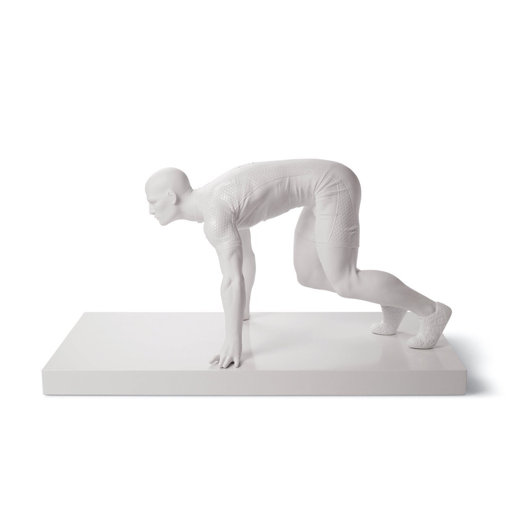 Lladro Porcelain Sprinter Figurine Figurines Lladro