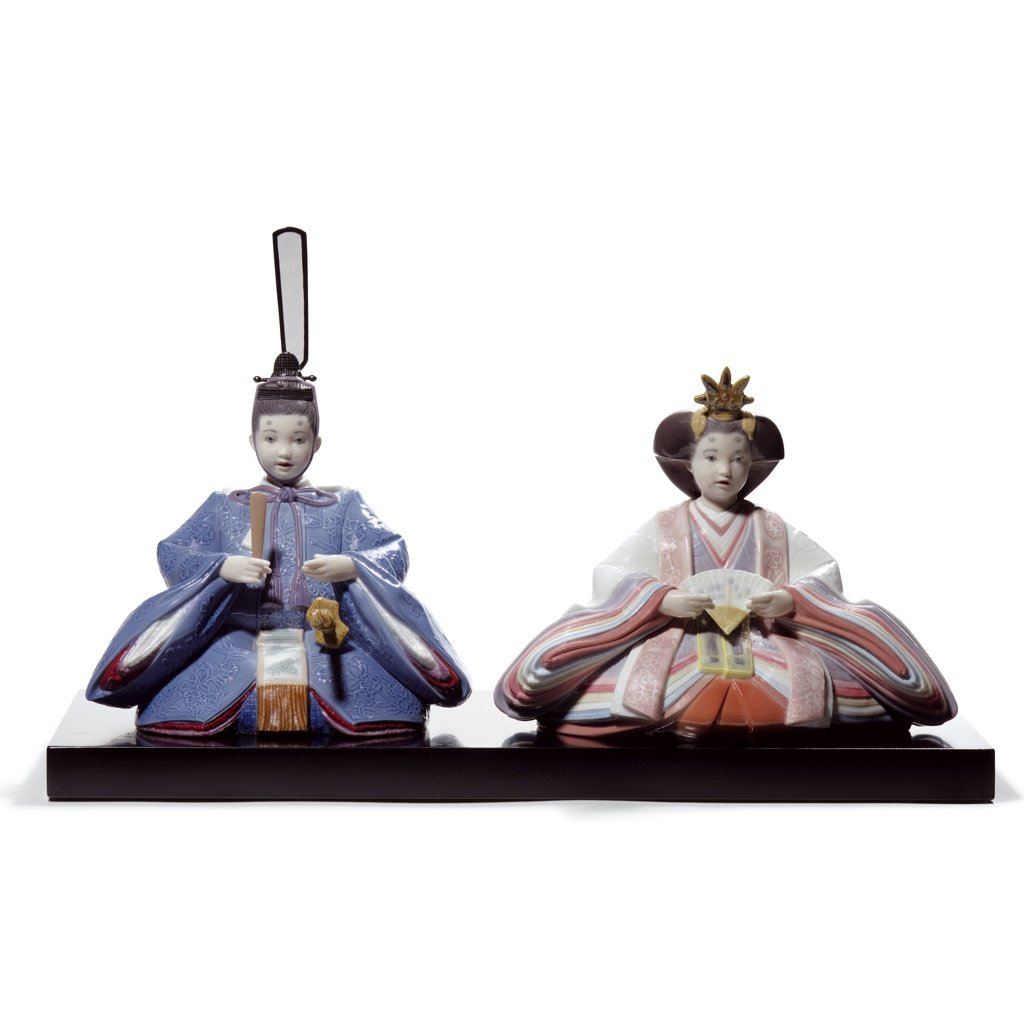 Lladro Porcelain Hina Dolls 2012 LE 3500 Figurines Lladro