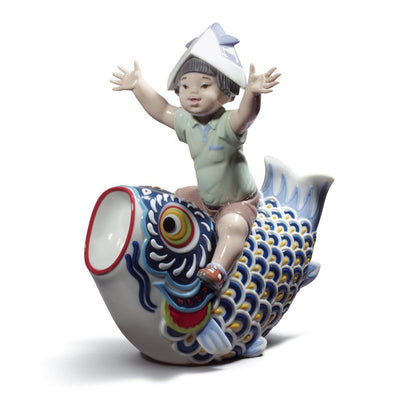 Lladro Porcelain Happy Boy's Day Figurine LE 3500 Figurines Lladro 
