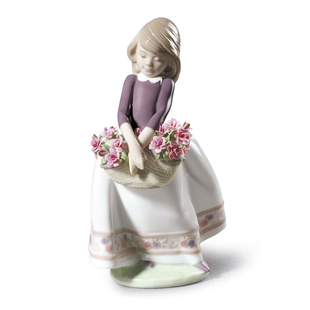 Lladro Porcelain May Flowers Figurine Special Edition Figurines Lladro