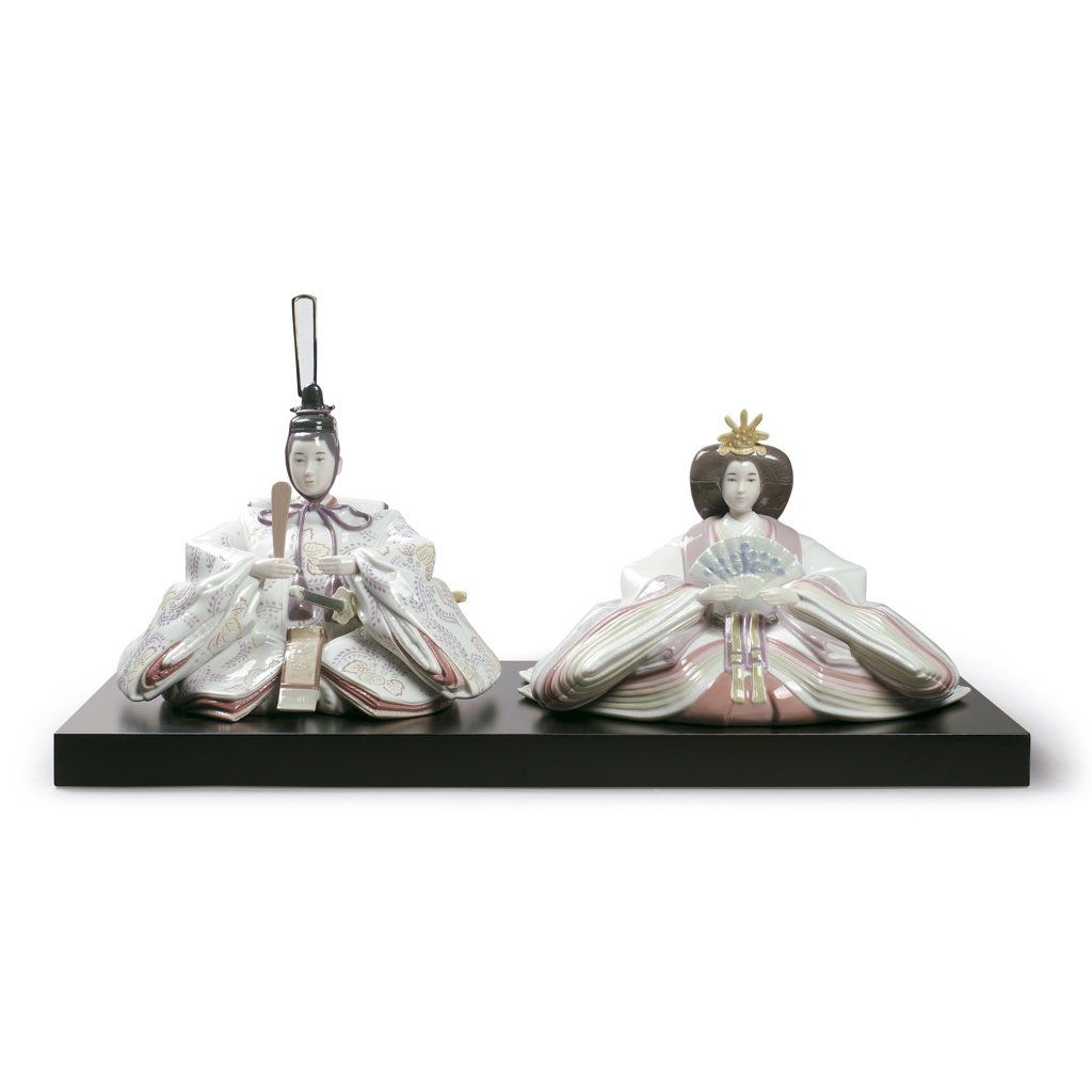 Lladro Porcelain Hina Dolls 2015 LE 3500 Figurines Lladro