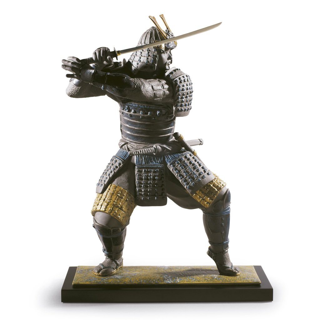 Lladro Porcelain Samurai Warrior Figurine Figurines Lladro