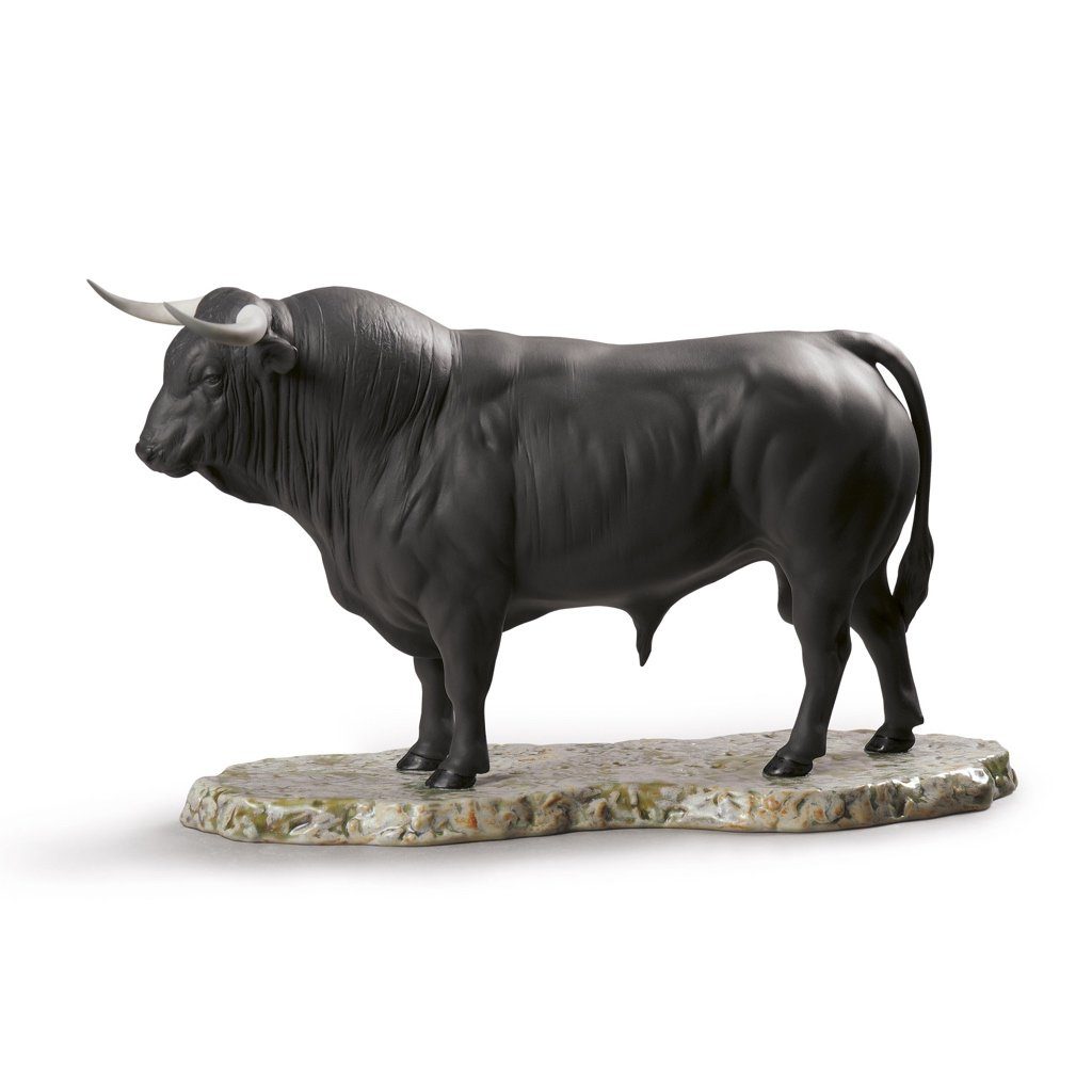 Lladro Porcelain Spanish Bull Figurine Figurines Lladro