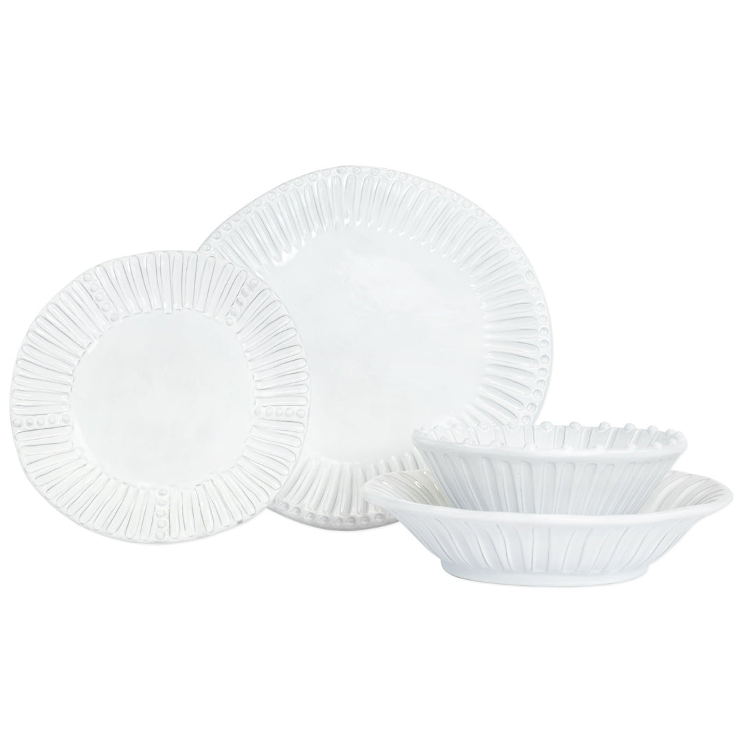 Vietri Incanto Stripe Four-Piece Place Setting Dinnerware Vietri