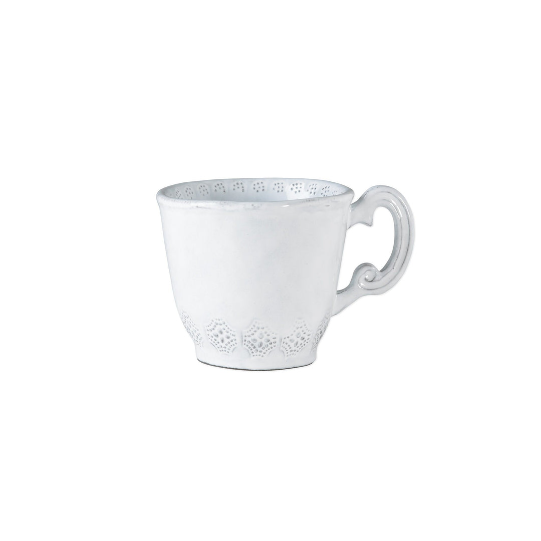 Vietri Incanto Lace Mug Dinnerware Vietri