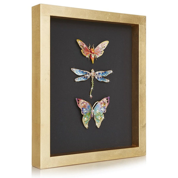 Jay Strongwater Butterfly Dragonfly Moth Wall Art Wall Art Jay Strongwater