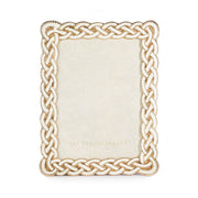 Jay Strongwater Mika Braided 5" x 7" Frame Picture Frames Jay Strongwater 