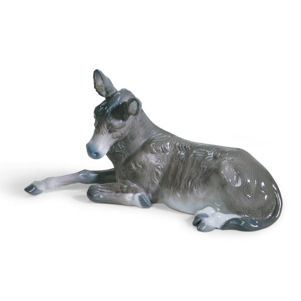 Lladro Porcelain Donkey Nativity Figurine Figurines Lladro