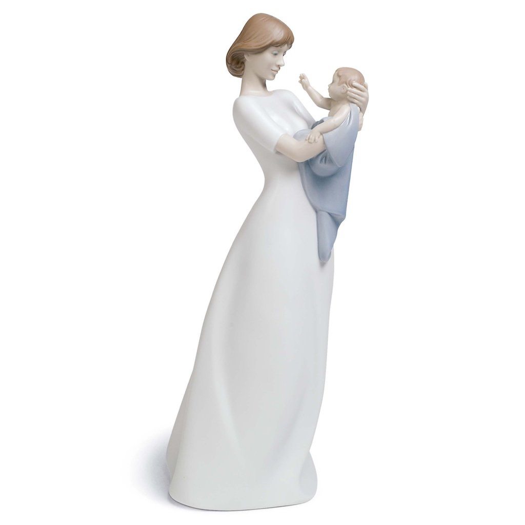 Lladro Porcelain A Mother's Treasure Figurine Figurines Lladro