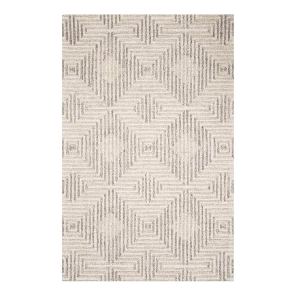 Loloi Ehren EHR 02 Grey / Silver Area Rug Rugs Loloi 2' 3" x 3' 9"