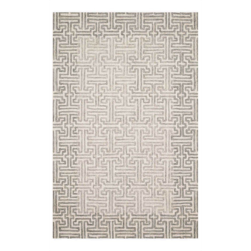 Loloi Ehren EHR 03 Stone / Sand Area Rug Rugs Loloi 2' 3" x 3' 9"