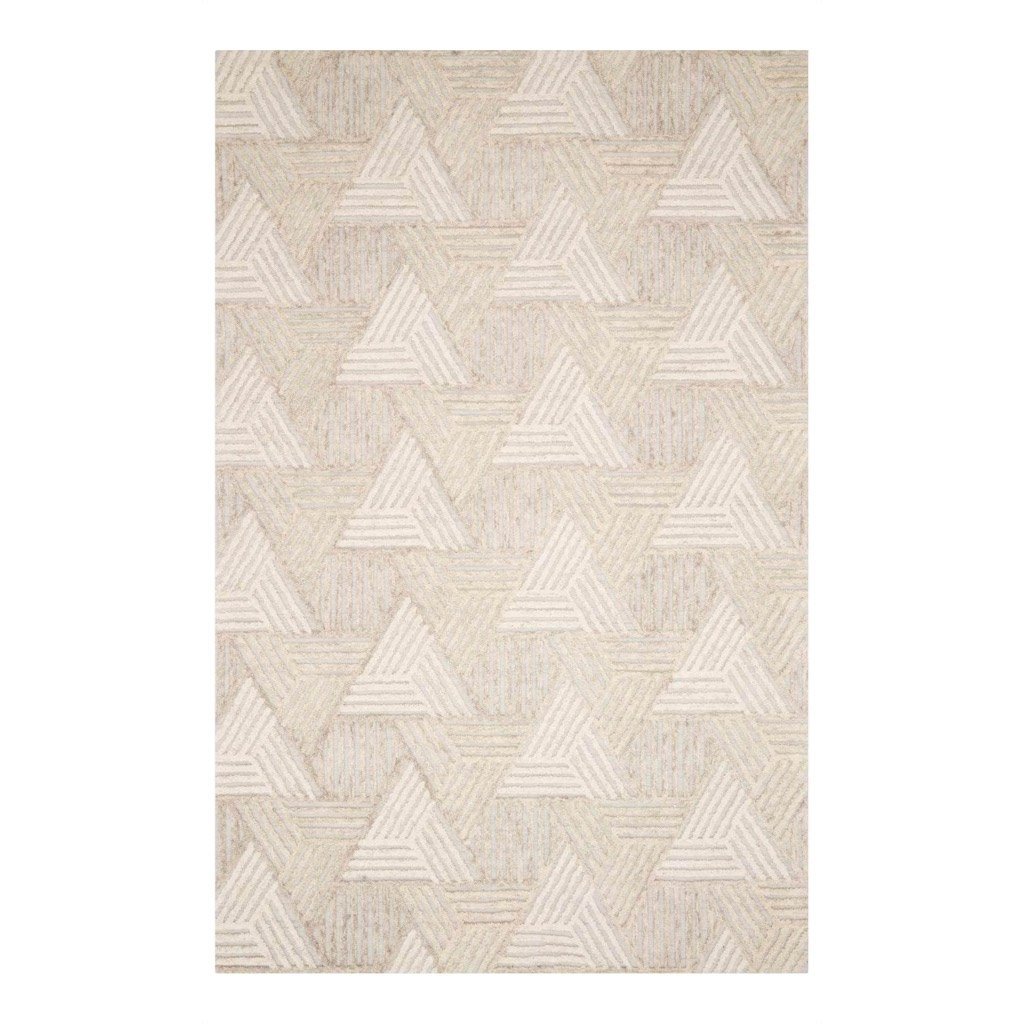 Loloi Ehren EHR 04 Oatmeal / Ivory Area Rug Rugs Loloi 2' 3" x 3' 9"
